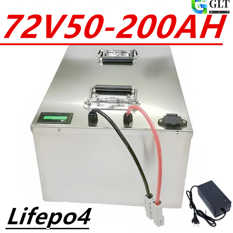 72V 40Ah Lifepo4 Battery Pack - Akumulator 72V Lifepo4 50Ah/100Ah/120Ah/150Ah/200Ah z Bluetooth