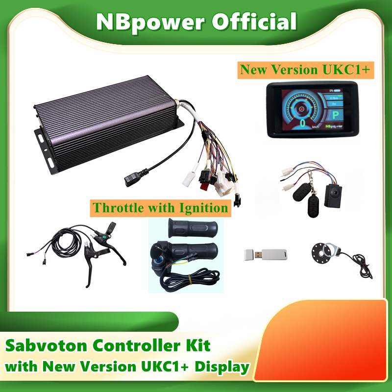 72V 100A Sabvoton Controller - Zestaw kontrolera NBpower/sabvoton 72V 80A 100A