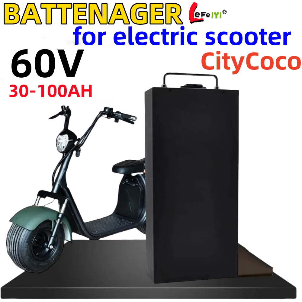 60V 50Ah Electric Scooter Battery - Harley Citycoco 60v 100Ah motocykl elektryczny