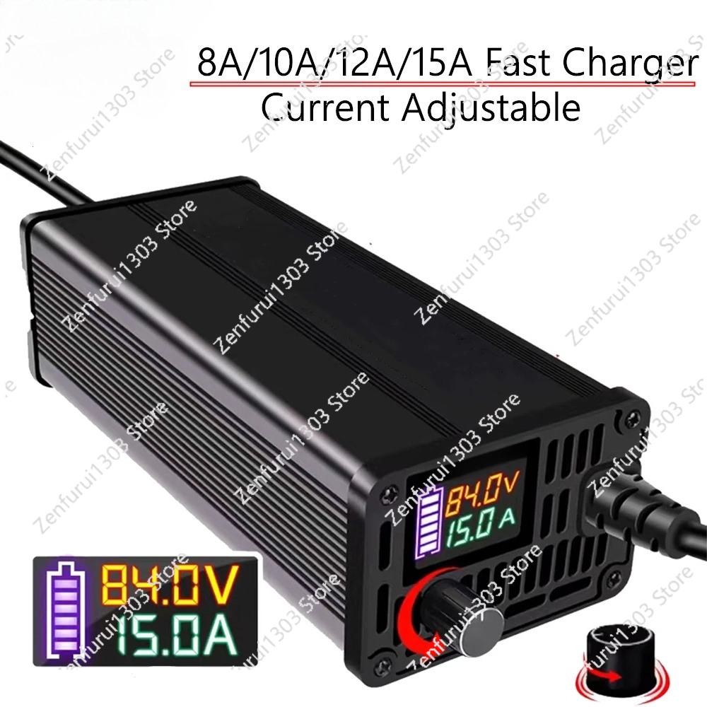 72V 15A Fast Charger - Ładowarka do akumulatorów litowo-jonowych Li-ion Lifepo4