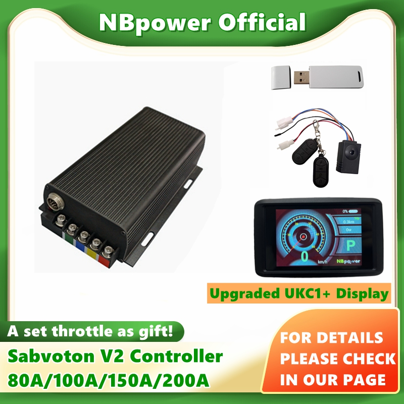 72V 100A Sabvoton Controller - Kontroler Sabvoton(MQCON) V2 72V 80A 100A