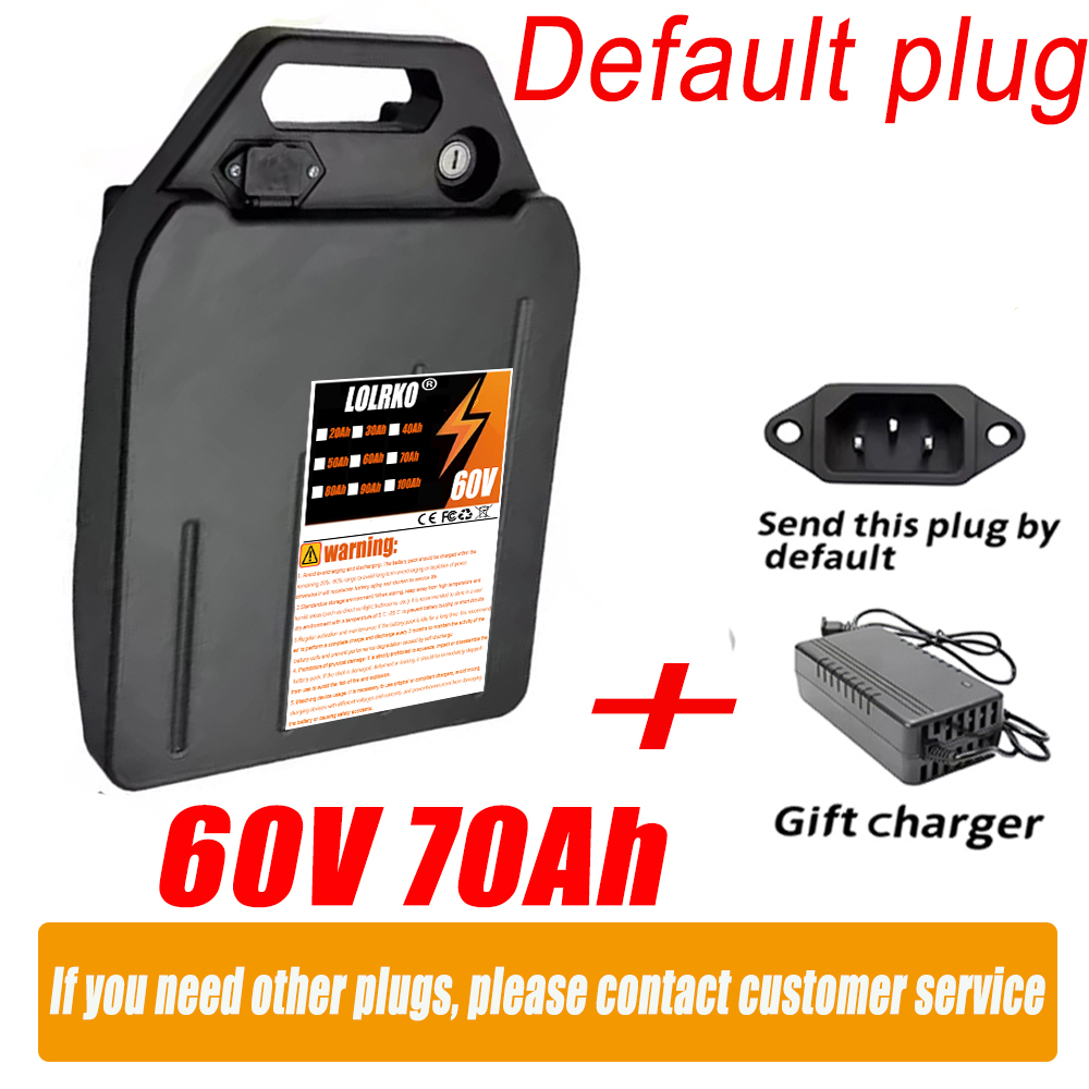 60V 50Ah Electric Scooter Battery - Bateria litowa do pojazdów elektrycznych 60V