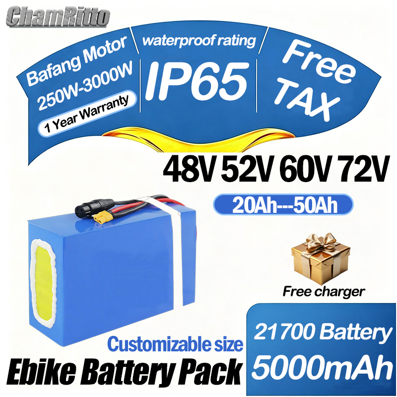 Akumulator do roweru elektrycz – 72V 50Ah 21700 Lithium Battery recenzja i cena