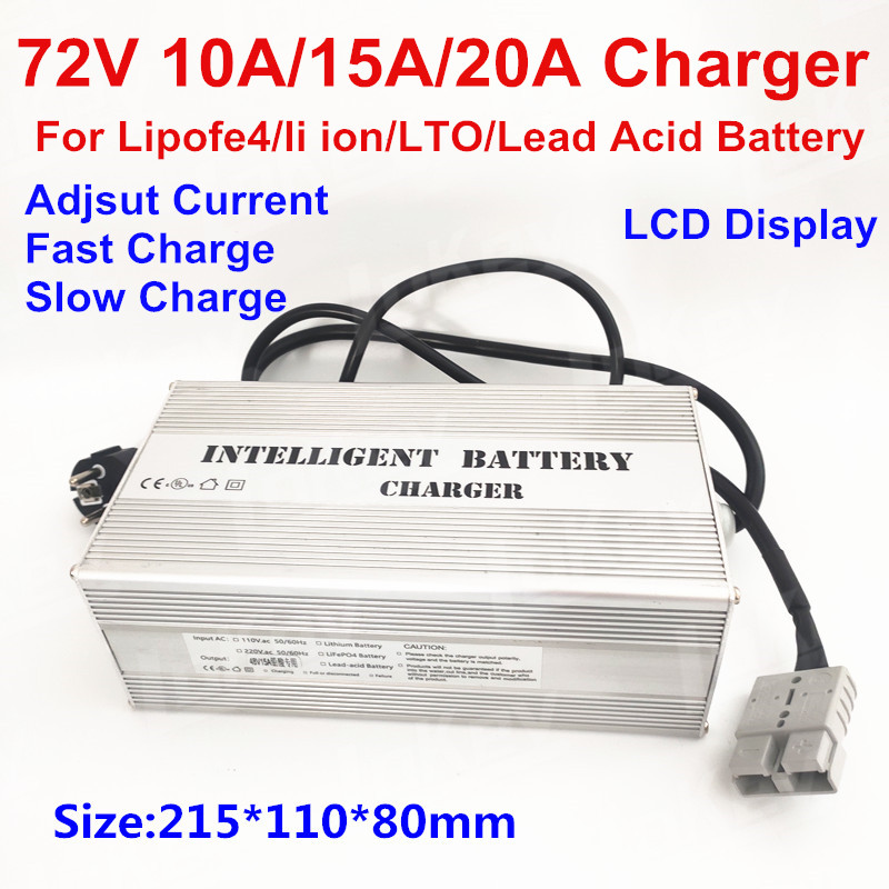72V 10A 15A 20A 20S 84V li-ion – 84V 20A Smart Charger recenzja i cena