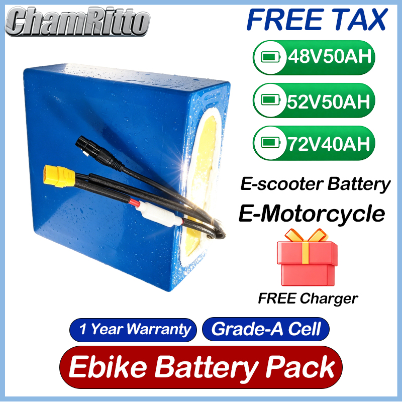 Akumulator do roweru elektrycz – 72V 50Ah 21700 Lithium Battery recenzja i cena