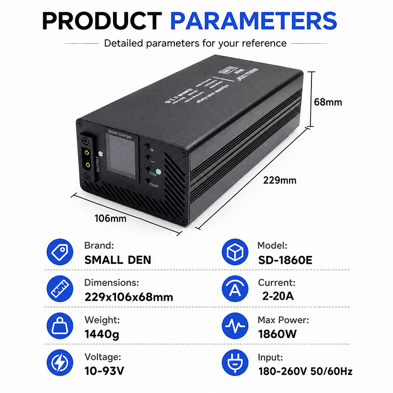 54,6 V 67,2 V 84 V 5A 8A 10A 1 – 84V 20A Smart Charger recenzja i cena