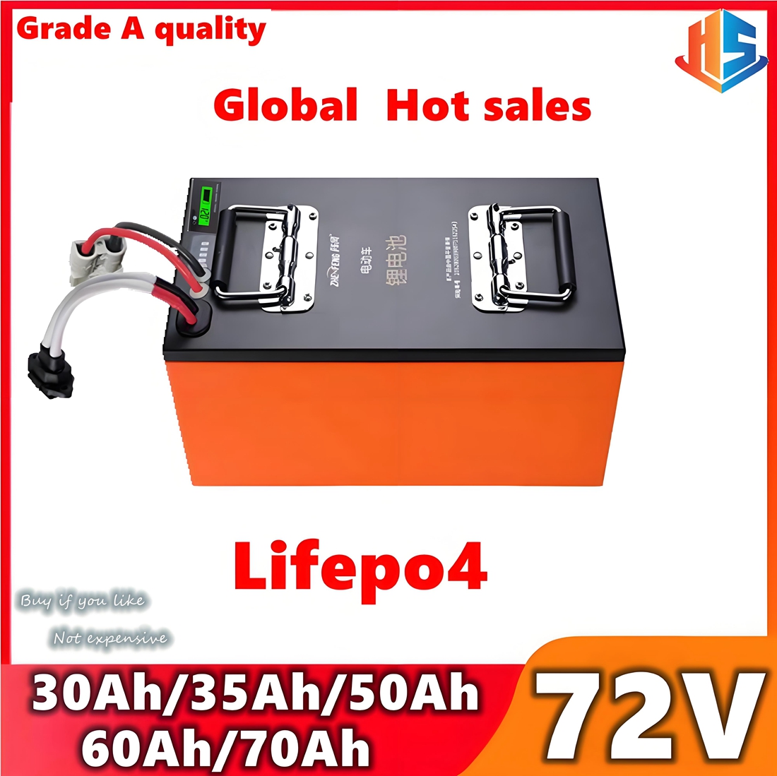 Skuter EV 72V 50Ah 60Ah 35Ah 3 – 72V 40Ah Lifepo4 Battery Pack recenzja i cena