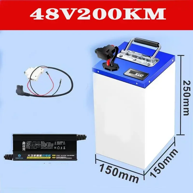 Bateria litowa 72V 60V 48V o b – 60V 50Ah Electric Scooter Battery recenzja i cena