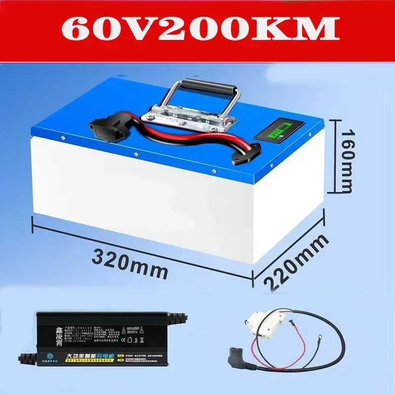 Bateria litowa 72V 60V 48V o b – 60V 50Ah Electric Scooter Battery recenzja i cena