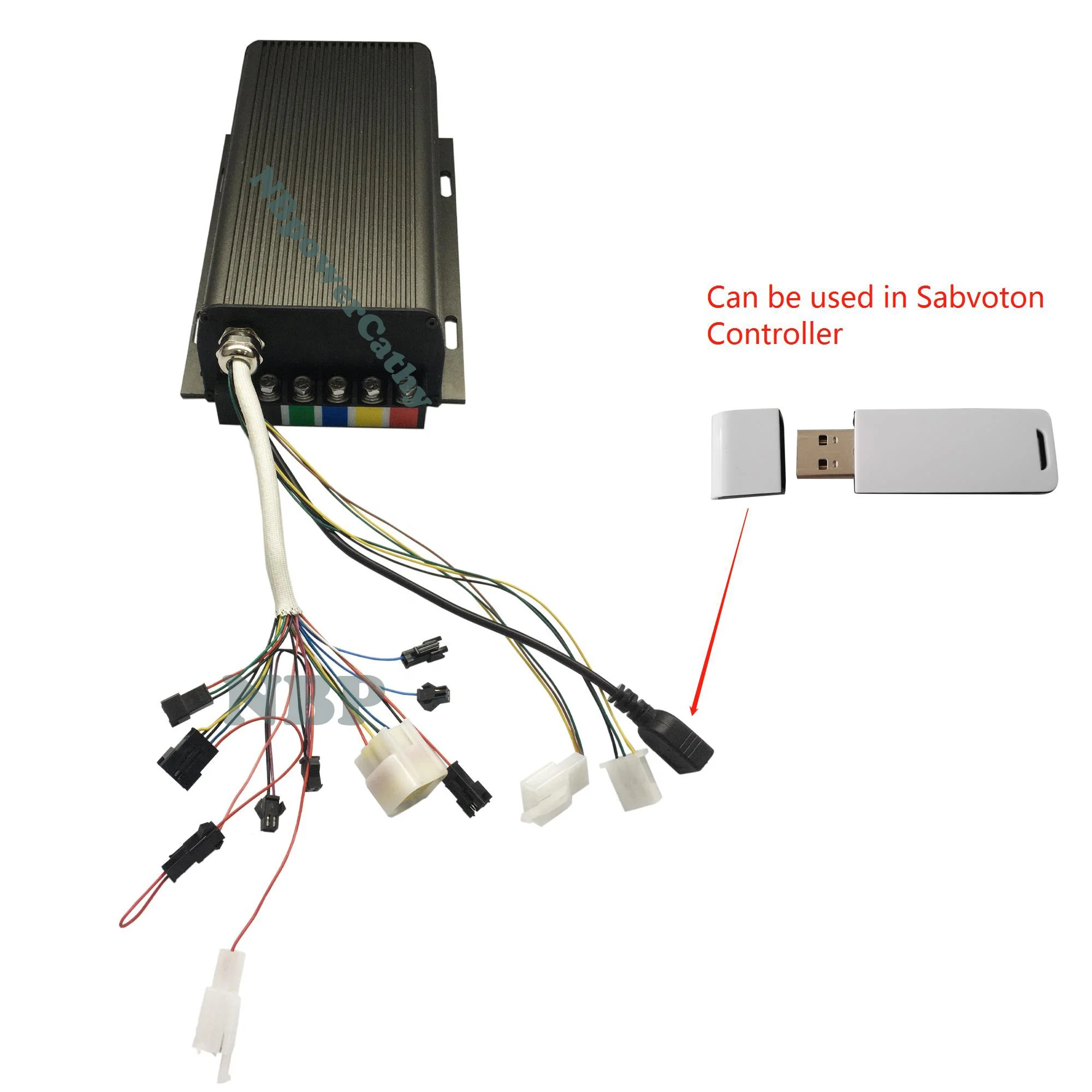 Zestawy kontrolerów Sabvoton 4 – 72V 100A Sabvoton Controller recenzja i cena