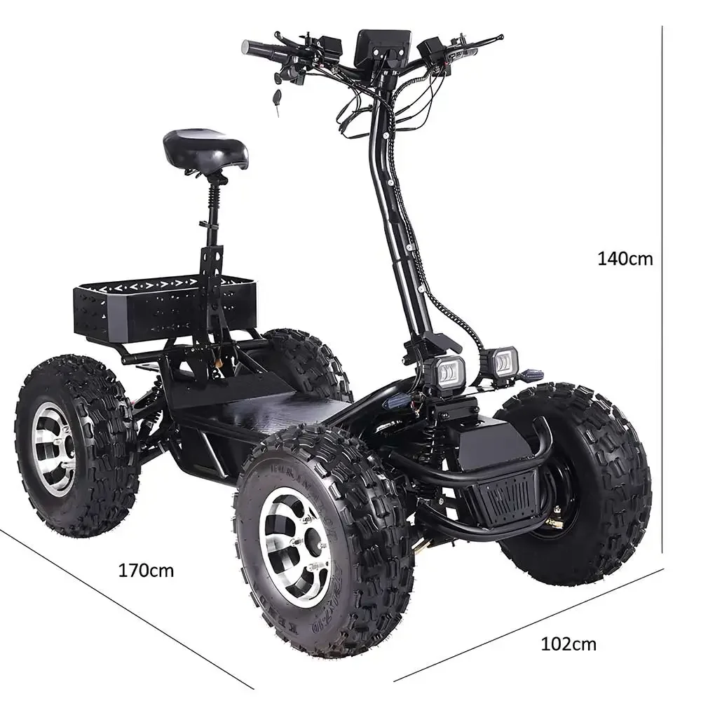 ESWING Skuter Elektryczny Tere – 60V 50Ah Electric Scooter Battery recenzja i cena