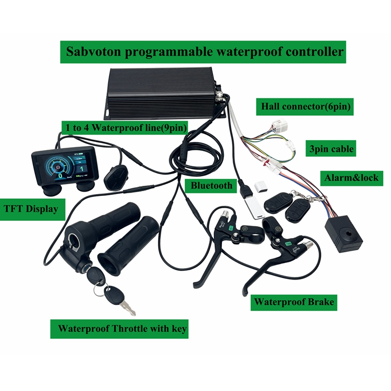 Sterownik Sabvoton (MQCON) SVM – 72V 100A Sabvoton Controller recenzja i cena