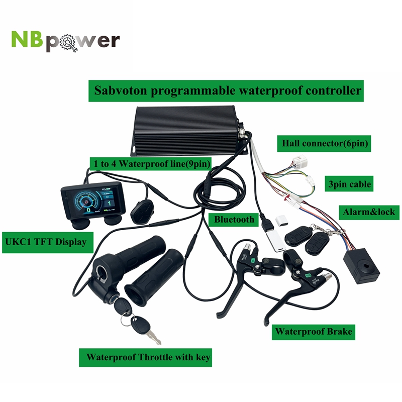 Programowalny sterownik Sabvot – 72V 100A Sabvoton Controller recenzja i cena