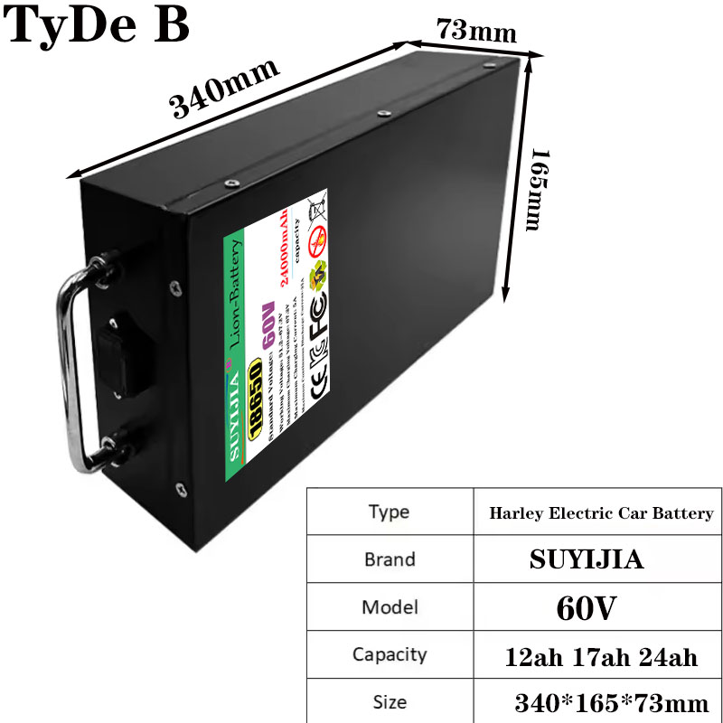 Akumulator HarleyBatteryCityco – 60V 50Ah Electric Scooter Battery recenzja i cena