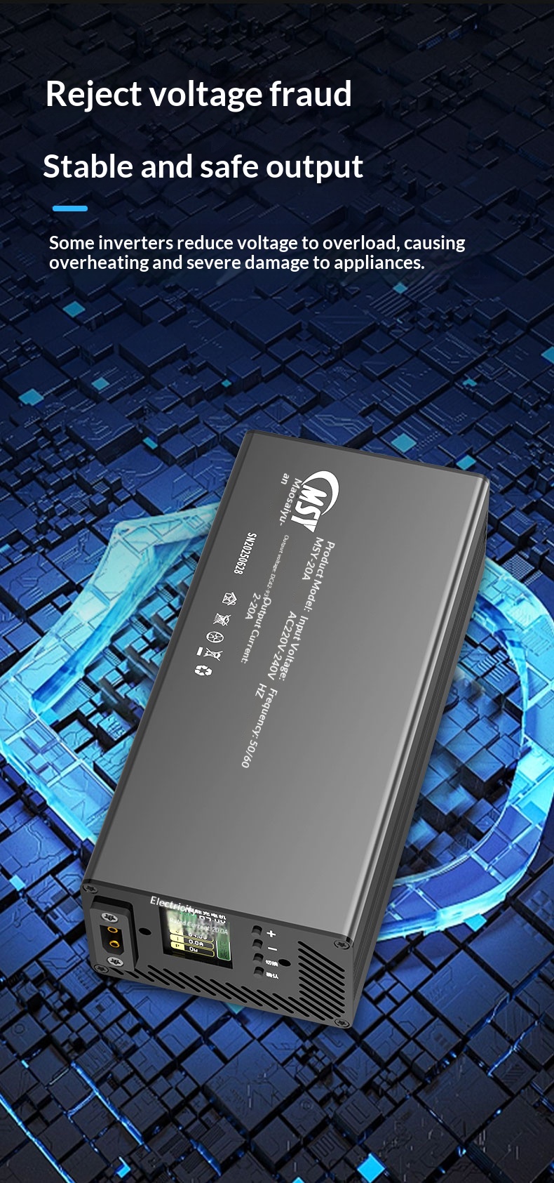 Ładowarka regulowana 10-93V 2- – 84V 20A Smart Charger recenzja i cena