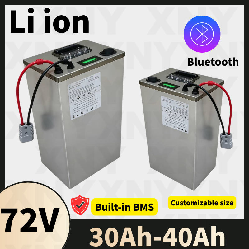 Akumulator litowo-jonowy 72V 3 – 72V 40Ah Lifepo4 Battery Pack recenzja i cena