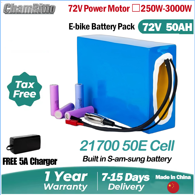 Akumulator litowy 72V 20Ah 30A – 72V 50Ah 21700 Lithium Battery recenzja i cena